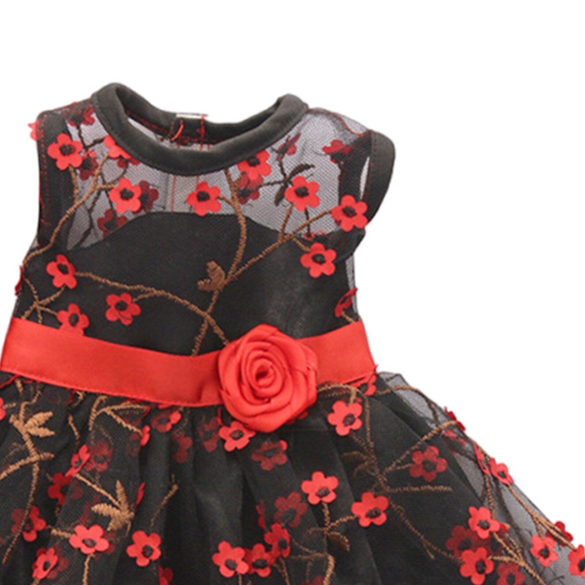 3pcs/set lace flower dress & bow & shoes set for 18'' American girl doll  clothe | eBay