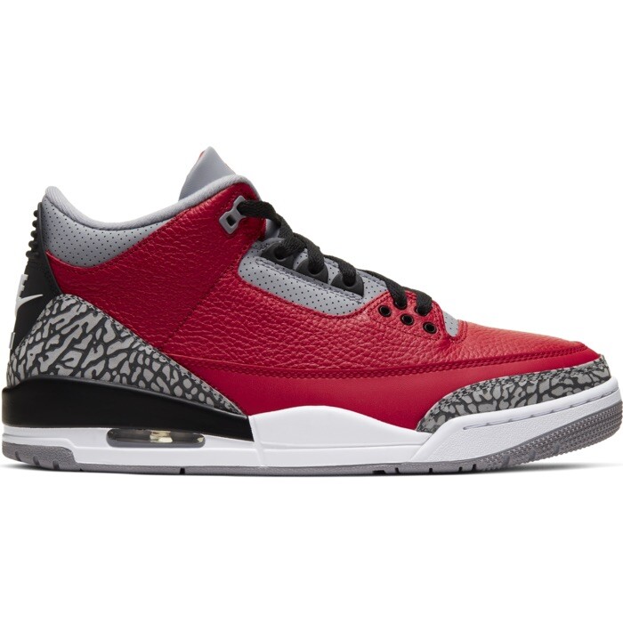 Nike Air Jordan 3 Retro SE Unite Red Cement CHI Exclusive Size 5