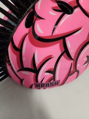 3d bike helmets youth Krash 3D MOHAWK Bike And Skate Helmet Youth (8+) 8-14yrs (54cm-58cm)  PINK/black