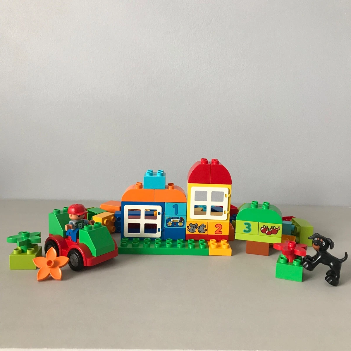 Lego Duplo 10572 All In One Box Of Fun Complete Set Creative Bricks