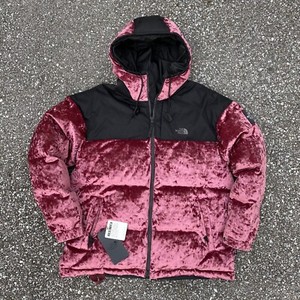 the north face velvet nuptse