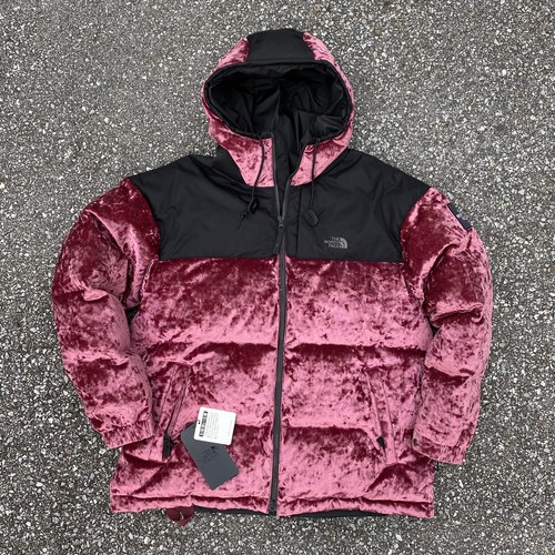 Nwt The North Face Velvet Nuptse Jacket 