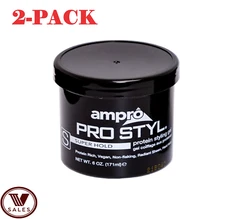2-Pack!! Ampro Pro Styl Protein Styling Gel, 6 oz 2-Pack!!!