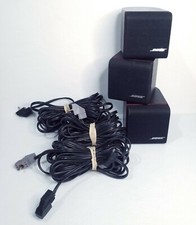 Bose Speakers Lifestyle Acoustimass 3-Redline Single Cube LFT/RT/CNTR CORDS