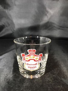 Smirnoff Vodka Rocks Glass Excellent Condition 
