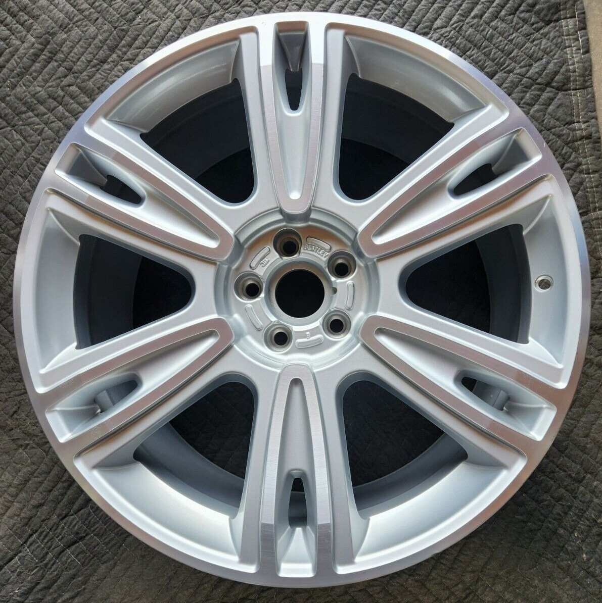 21" BENTLEY CONTINENTAL GT FLYING SPUR FACTORY OEM ALLOY WHEEL 21X9.5 2012-2013