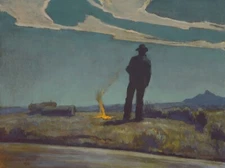 Maynard Dixon : Roadside : Archival Quality Art Print