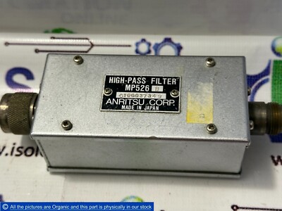 Anritsu MP526 B High Pass Filter RF Radio Frequency & Microwave Testing Japan
