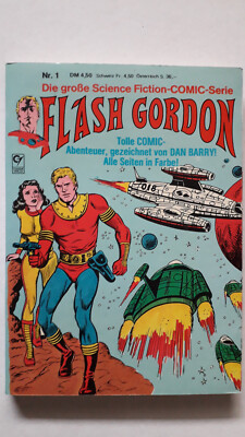Flash Gordon Nr.1 von 1980 - TOP Z0-1 Science Fiction Comic-Taschenbuch CONDOR