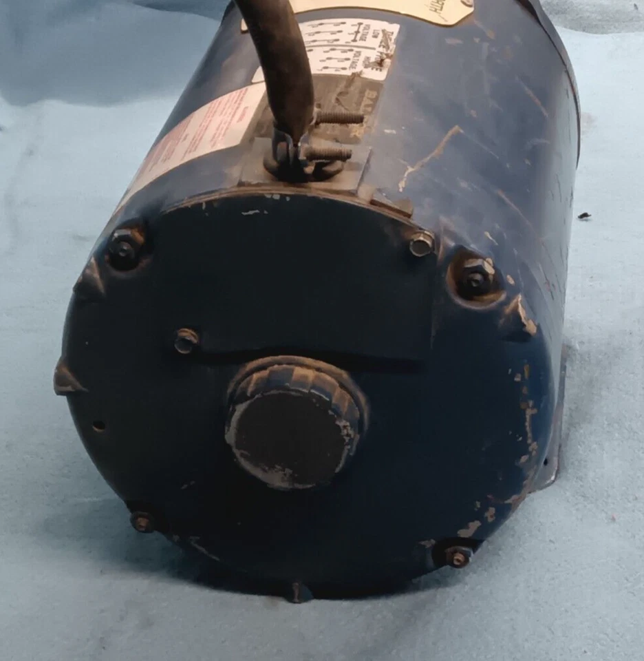 BALDOR 3 PHASE MOTOR 35K838-186 3450RPM 8.4-8/4AMPS 60HZ 3.2HP - Image 2 of 4
