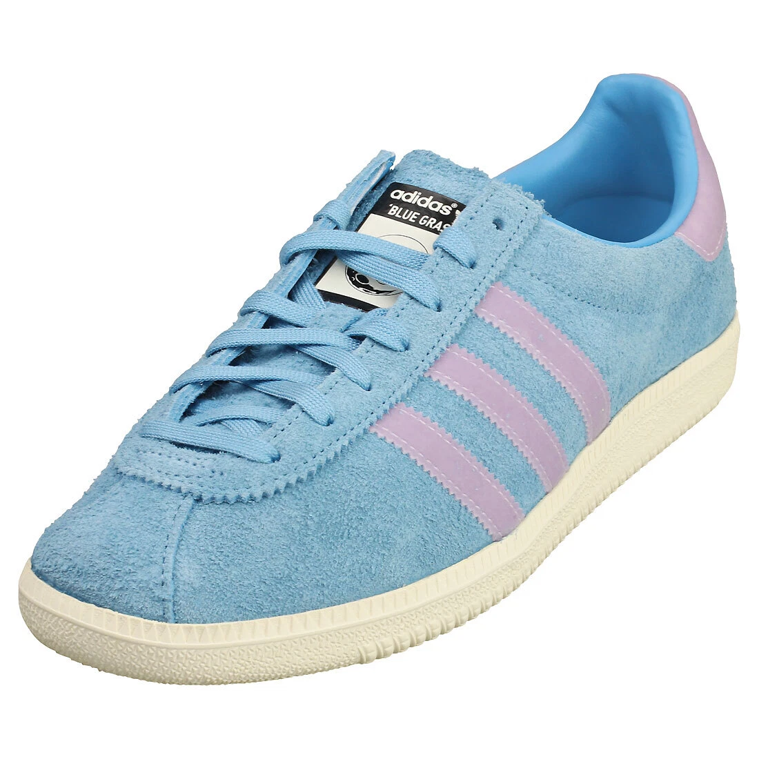adidas Blue Grass Men s Blue Pink Casual Sneakers