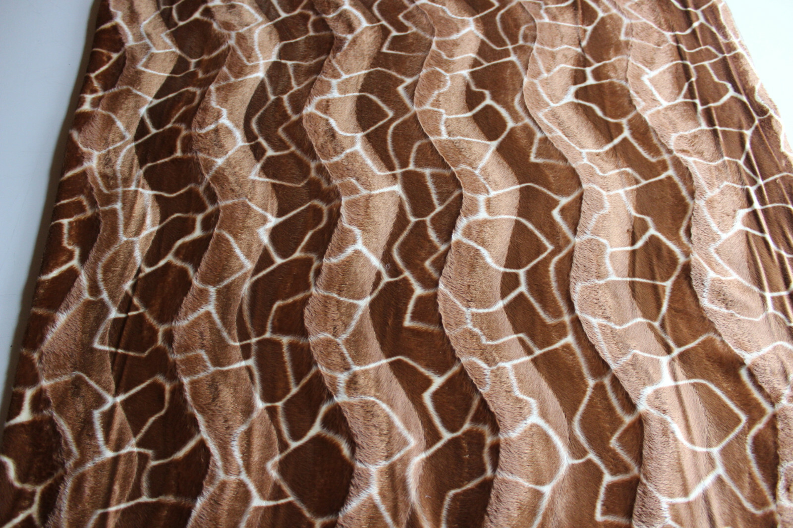 tolles Tierfellimitat, Giraffe, hell, Breite: ca. 154 cm, Mat: 100 % PE