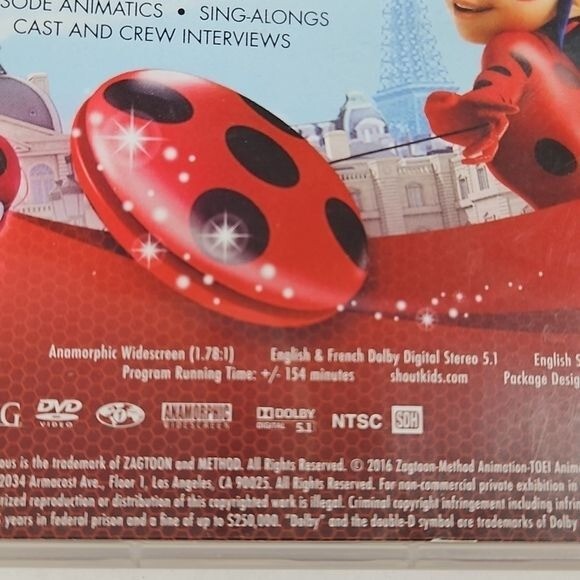 Miraculous Tales of Ladybug &amp; Cat Nior DVD Episodes Show Movie | eBay