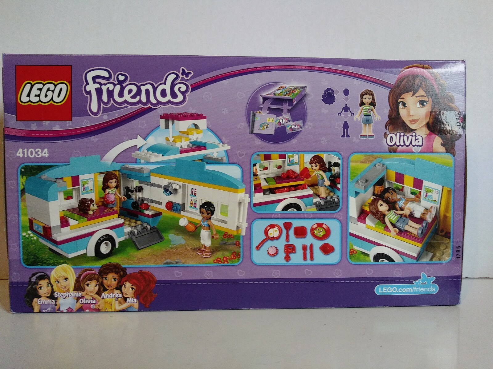 lego friends 41034 summer caravan