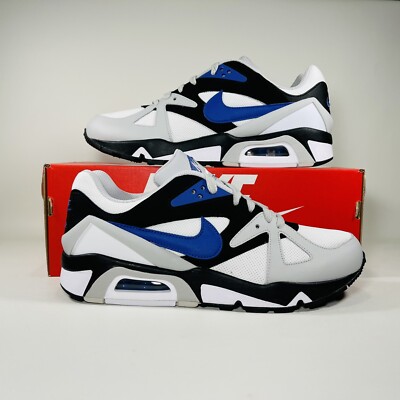 Nike Air Structure Men's Shoes Athletic Sneakers Grey Black White