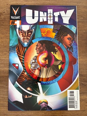 Unity # 1 NM 1st Print Pullbox Variant Cover Valiant Comic Book 10 J284