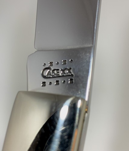 2000 CASEXX Large Coke Bottle Knife Exotic Custom Picture Jasper Stone Handles - Picture 3 of 12