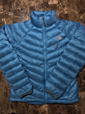 The North Face Summit Series 800 Down Thunder Jacket Womens S/P Puffer Blue