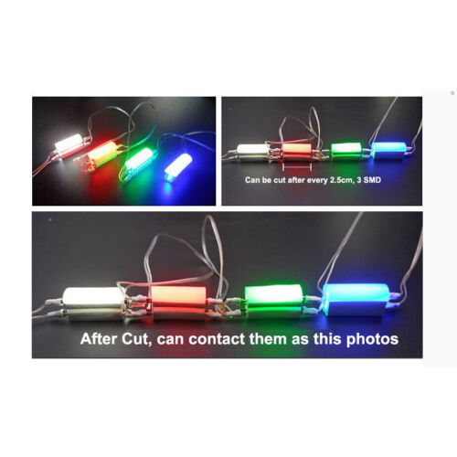 2835 Flexible LED Strip Waterproof Sign Neon Lights Tube + 12V Power Adapter Kit - Picture 3 of 19
