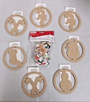 23pc Lot Creatology Celebrate It Christmas Kids Foam Stickers Wooden Ornaments 23pc Lot Creatology Celebrate It Christmas Kids Foam Stickers Wooden Ornaments