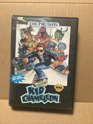 Kid Chameleon (Sega Mega Drive, 1992) Game Case