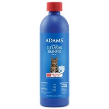 Adams FLEA TICK CLEANSING SHAMPOO for CATS Kills Fleas Flea Eggs Ticks Lice