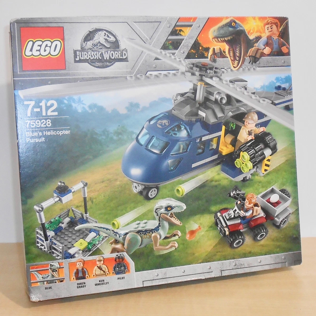 LEGO Jurassic World - Helicopter Pursuit - | eBay