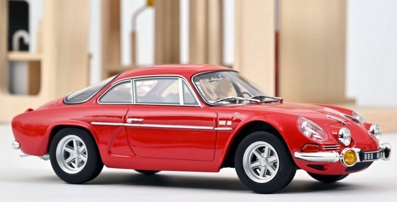 Alpine A110 1600S 1969 Rouge – Miniature Solido 1/18 Neuve
