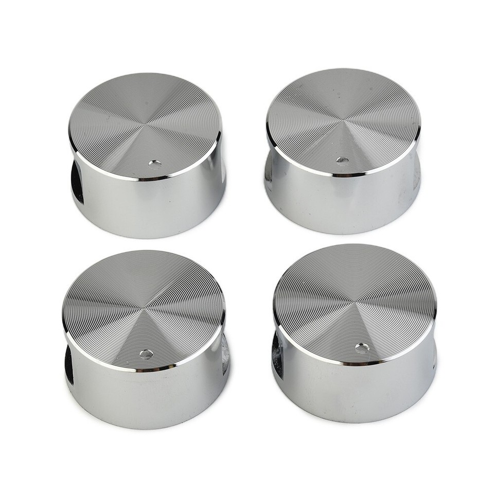 4PCS Zinc Alloy Round Knob Gas Cooktop Handle Kitchen Accessories High