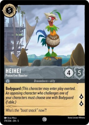 HeiHei - Protective Rooster 179/204 | FOIL | Shimmering Skies NM