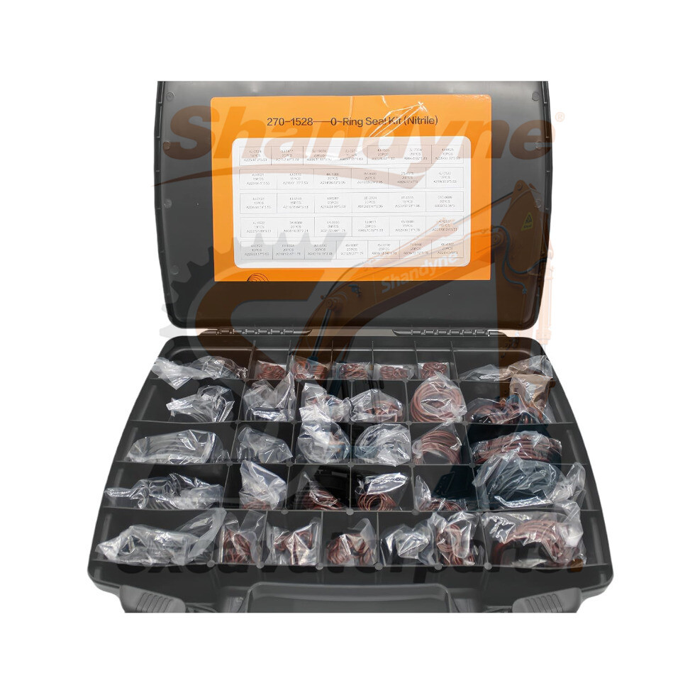 580PCS 270-1528 Hydraulic O-Ring Seal Kit Nitrile for CAT E200 E312C E320C E330C
