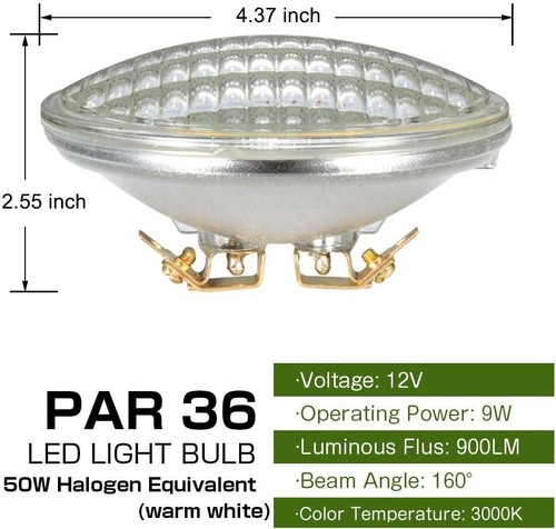 Bright & Durable 9W LED Landscape Bulbs - 4 Pack for Outdoor & Vehicle Use - Picture 4 of 9