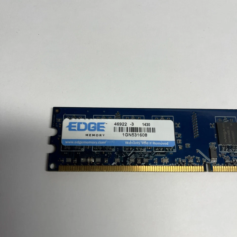 1GN531608 Edge 1GB DDR2 SDRAM PC5300 - Image 2 of 3