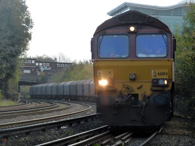 Railway Photo 66104 Dollands Moor to Margam 6V13 from Rotterdam