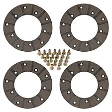 Bremsbeläge Ringbeläge Satz 4 Stück für Case IH/IHC D 320 322 324 326 430 432