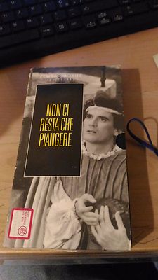 VHS - NON CI RESTA CHE PIANGERE - L'UNITà E RICORDI