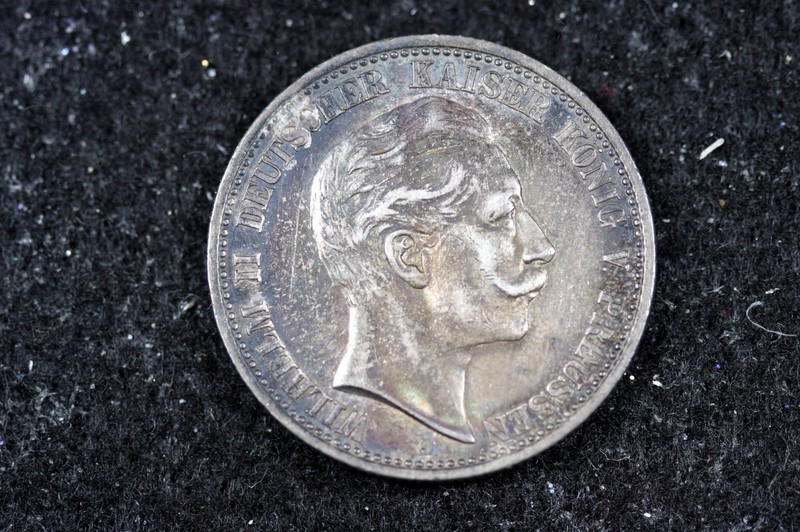 1904 - A German States PRUSSIA 2 (Zwei) Mark!!  #H8872