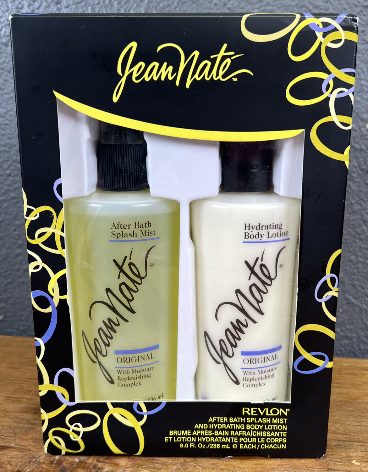 Vintage Revlon Jean Nate After Bath Splash Mist & Hydrating Body Lotion Set  New 309975772531 | Ebay