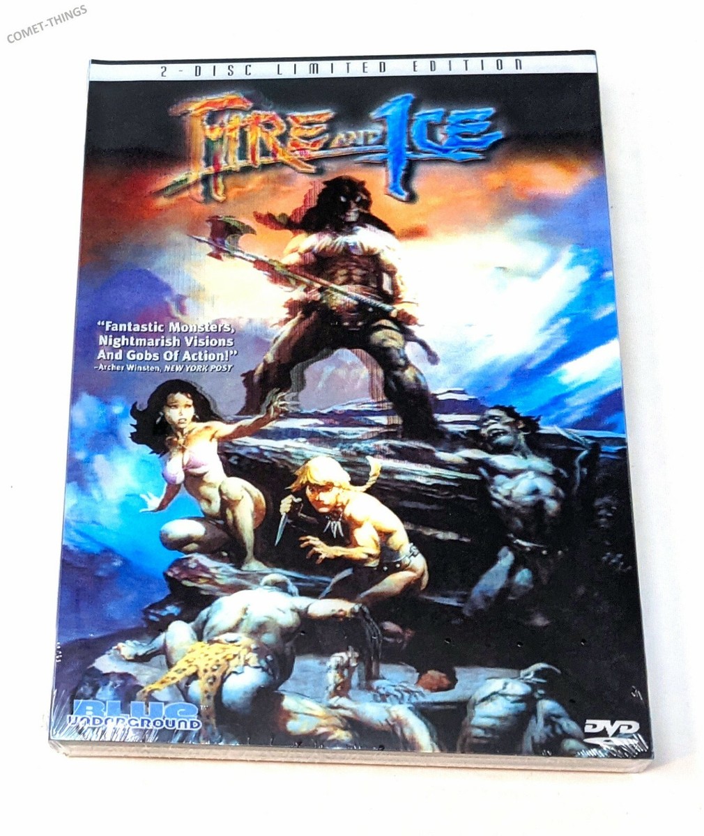 Fire and Ice Frank Frazetta Ralph Bakshi (DVD, 2005 2-Disc Limited