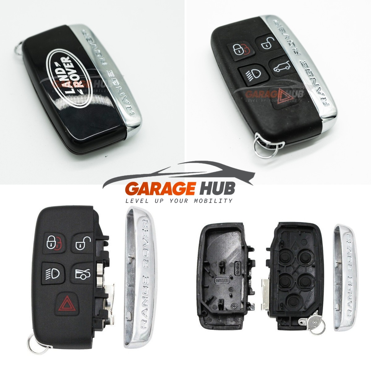 TELECOMANDO COVER GUSCIO CHIAVE 5T LR4 RANGE ROVER - Foto 7