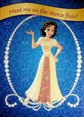 Rapunzel- Meet Me on the Dance Floor - Disney Princess Mini Poster 7.5x11