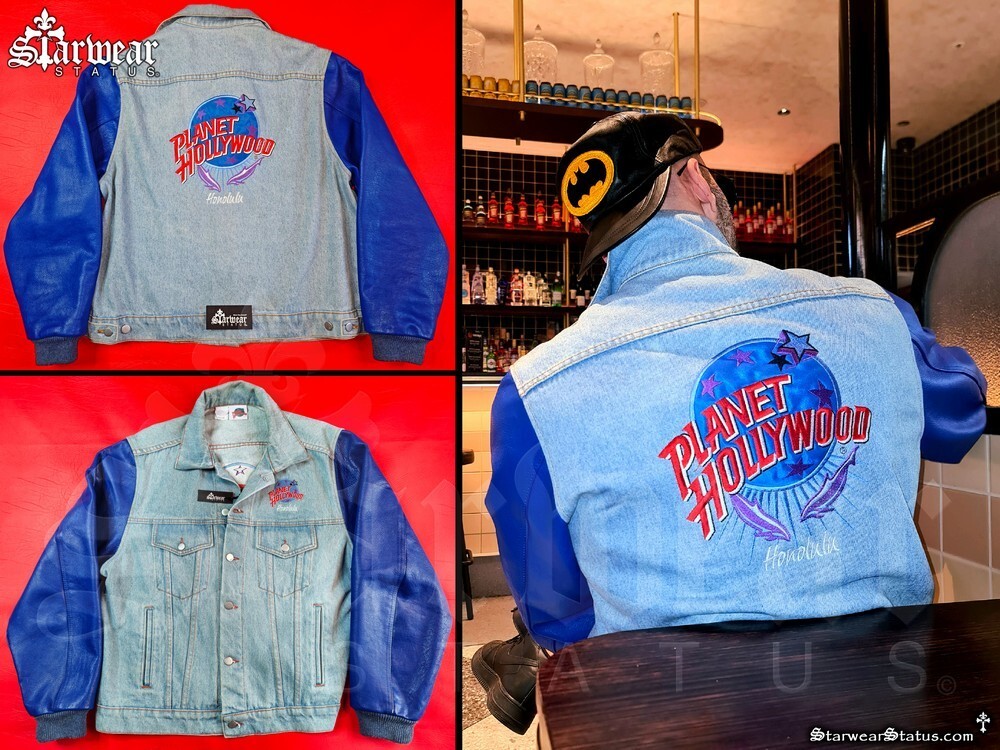 PLANET HOLLYWOOD デニムジャケット 2XL 1991年製 Vintage 90's Planet Hollywood Paris Denim Jacket | eBay