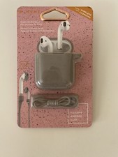 MVMT Premium silicone case with Neck Strap  Earbuds Covers for Airpods. New