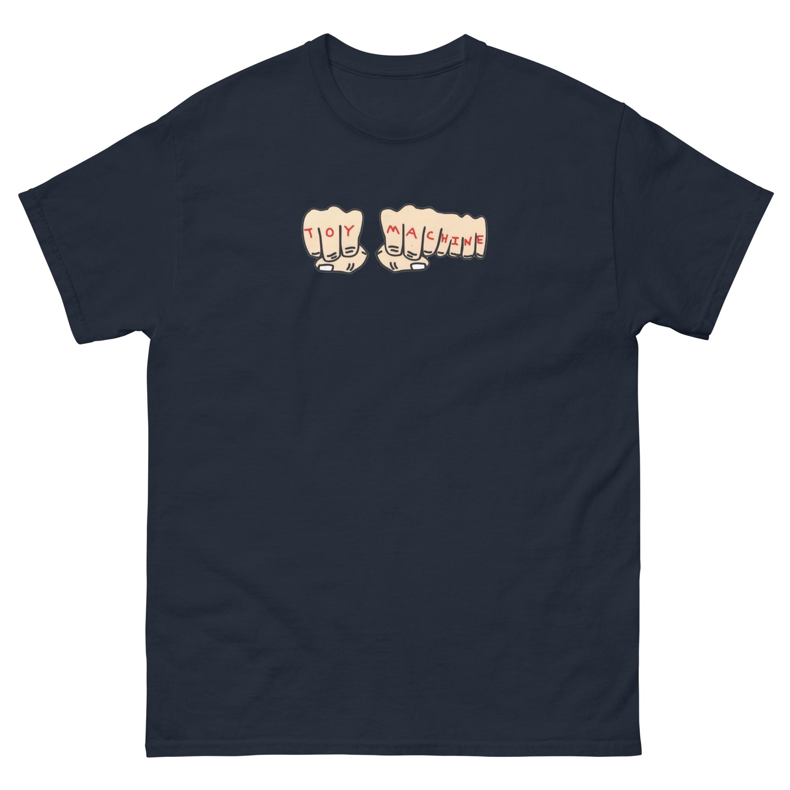 Toy Machine Fist Logo T-Shirt Skateboarding Tee