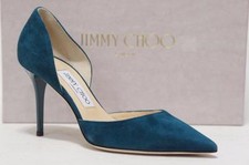 JIMMY CHOO ADDISON SUEDE D'ORSAY PUMPS HEEL SHOES 36/5.5 595