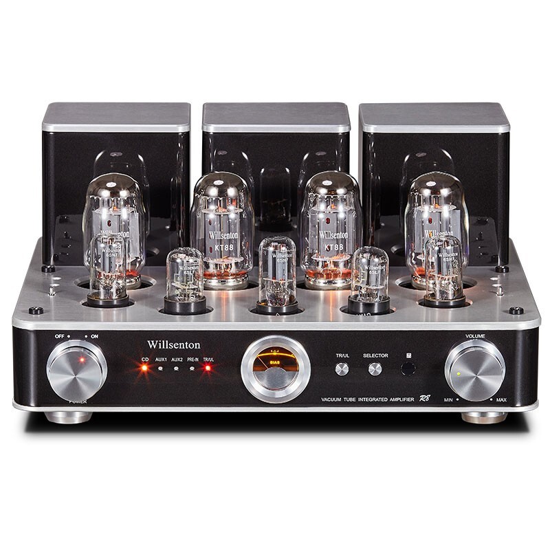 Willsenton R8 KT88 45W+45W Vacuum Tube Integrated Amplifier Push-pull Silver Willsenton R8 KT88 45W+45W Vacuum Tube Integrated Amplifier Push-pull Silver