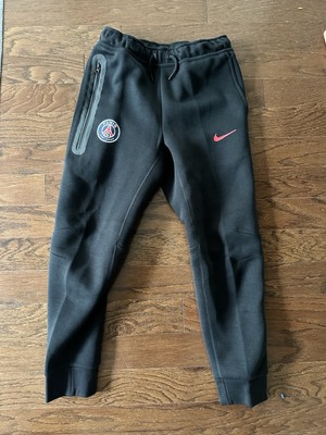 Nike Paris Saint-Germain Tech Fleece Kids Boys Large Soccer Pants FQ3513-010