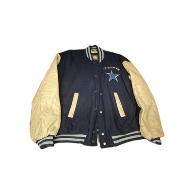 NFL Dallas Cowboys ジャケット　激レア‼︎ NFL Dallas Cowboys Men's G-III Varsity Suede Leather Jacket NWT | eBay