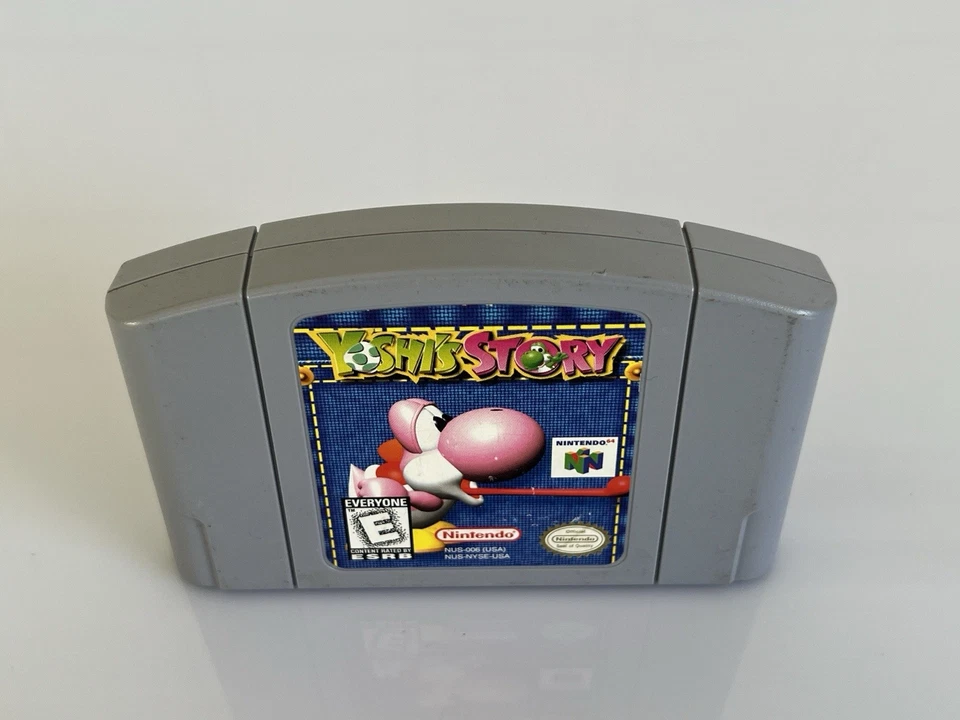 Yoshi’s Story (1997) Not For Resale Nintendo 64 N64 Kiosk Cart NFR NTSC - Rare - Image 2 of 4