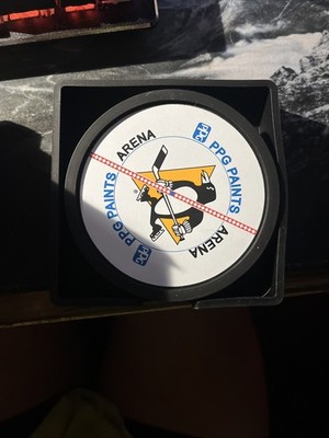 Pittsburgh Penguins Coasters Set of 4 Brand New 2025 Lemieux Charity Bags 